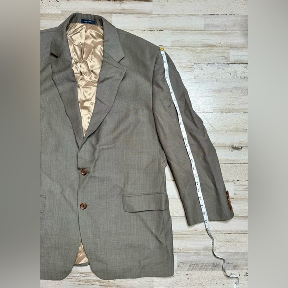 Lauren Ralph Lauren Blazer Jacket Men's 46R Green Classic - Picture 3 of 11